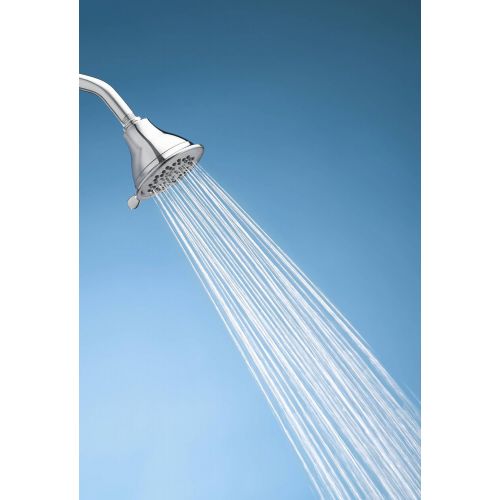  Moen 3233EPBN Envi Three-Function 4-Inch Diameter Eco-Performance Showerhead, Brushed Nickel