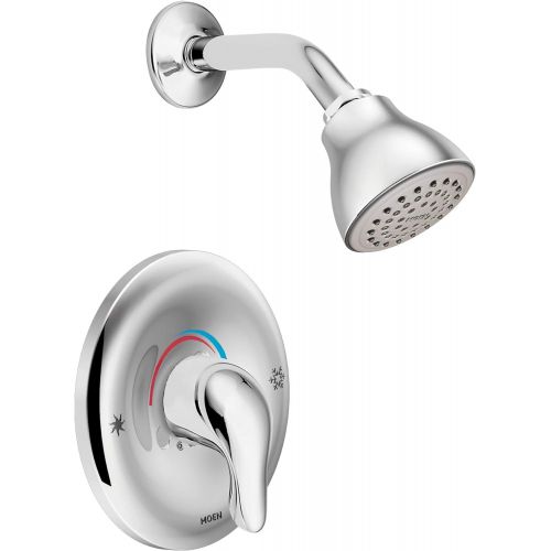  Moen L2362 Chateau Single Handle Posi-Temp Valve And Shower Trim, Chrome