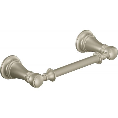  Moen YB8408BN Weymouth Pivoting Paper Holder, Brushed Nickel