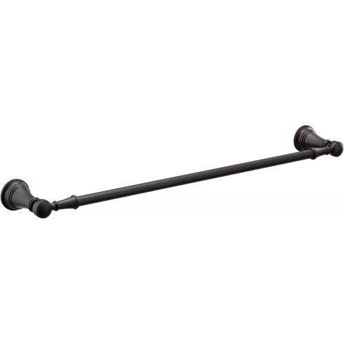  Moen YB8424CH Weymouth 24-Inch Towel Bar, Chrome