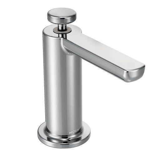  Moen S3947C Modern Deck Mounted Soap Dispenser Chrome, Polished