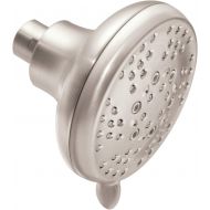 Moen 26500SRN Refresh 5 Fucntion Shower Head With 2.5 GPM High Pressure Flow Rate, Brushed Nickel