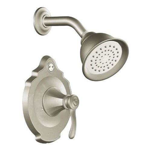  Moen T2502BN Vestige Posi-Temp Shower Trim Kit without Valve, Brushed Nickel