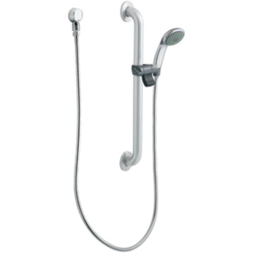  Moen 52224GBM15 Commercial Slide BarGrab Bar Hand Shower System 1.5 gpm, Chrome