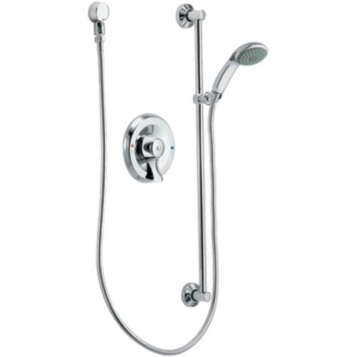  Moen 8346EP15 Commercial Posi-Temp Eco Performance Pressure Balancing Hand Shower System 1.5 gpm, Chrome