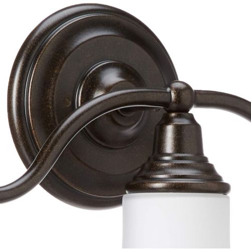  Moen YB8263ORB Rothbury Triple Globe Bath Light, Oil Rubbed Bronze