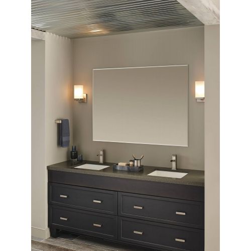  Moen YB8861BN 90 Degree One Globe Bath Lighting, Brushed Nickel