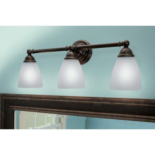  Moen YB2263BN Brantford Bath Lighting, Brushed Nickel