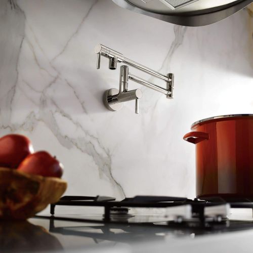  Moen S665 Traditional Pot Filler Kitchen Faucet, Chrome