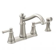 Moen 7255SRS Belfield One-Handle High Arc Kitchen Faucet, Spot Resist Stainless
