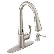 Moen 87359E2SRS Delaney Motion Sense One-Handle High Arc Pulldown Kitchen Faucet Spot Resist Stainless