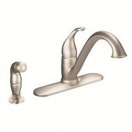 Moen 7840SRS Camerist One-Handle Low Arc Kitchen Faucet, Spot Resist Stainless