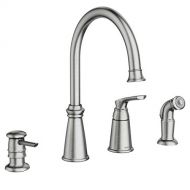 Moen 87044SRS Whitmore One-Handle High Arc Kitchen Faucet Spot Resist Stainless