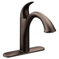 Moen 7545ORB Camerist Single-Handle Kitchen Faucet with Pullout Spout, Oil Rubbed Bronze
