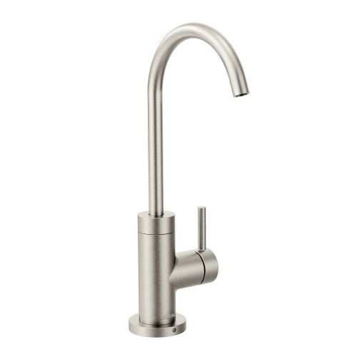  Moen S5530SRS Sip Modern One-Handle High-Arc Beverage Faucet, Spot Resist Stainless