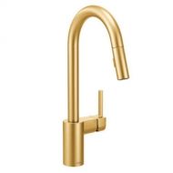 Moen 7565BG Align One-Handle High Arc Pulldown Kitchen Faucet Brushed Gold