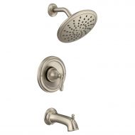 Moen T2253EPORB Brantford Posi-Temp Tub and Shower Trim Kit, Valve Required, including 8-Inch Eco-Performance Rainshower, Oil Rubbed Bronze