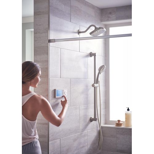  Moen TS3302TB, Bathroom U Digital Shower Controller, 2-Outlet, Wall Mounted, Terra Beige