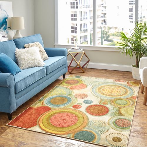  Mohawk Home Motion Printed Area Rug, Multicolor