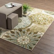 Mohawk Home Inspired India Light Medallion Area Rug (5x7)