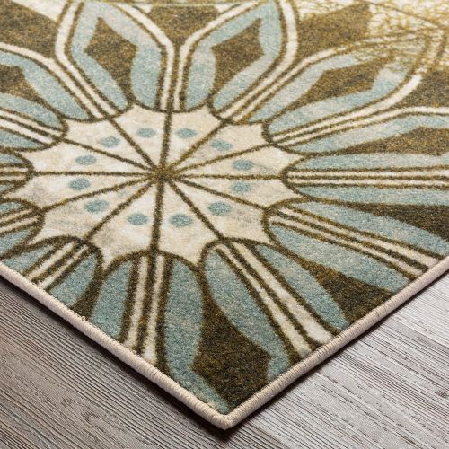  Mohawk Home Inspired India Light Medallion Area Rug (5x7)