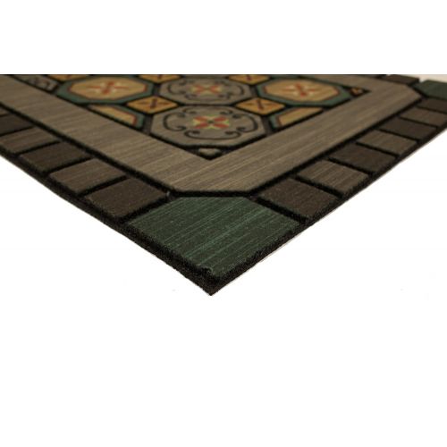  Mohawk Home 4945 17999 018030 Doorscapes Mexicali Tiles Door Mat 16 x 26 Multicolor