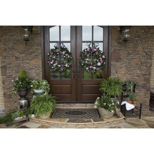  Mohawk Home Ornamental Flowery Tiles Door mat, 2x4, Multicolored