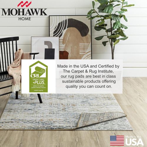  Mohawk Home 9 x 12 1/4 Rug Pad 100% Felt Protective Cushion, Premium Comfort Underfoot ? Safe for All Floors