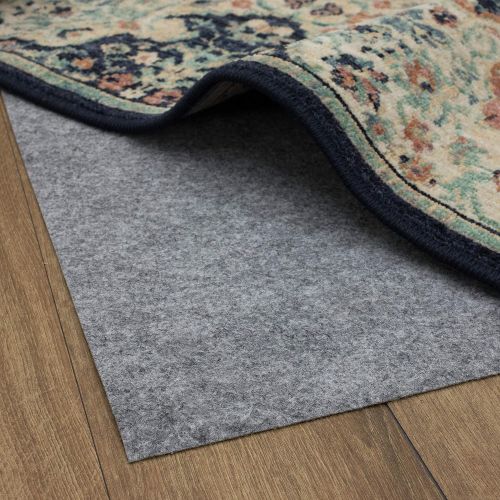  Mohawk Home 9 x 12 1/8 Low Profile Non Slip Rug Pad Felt + Rubber Gripper, Great For High Traffic Areas -Safe For All Floors