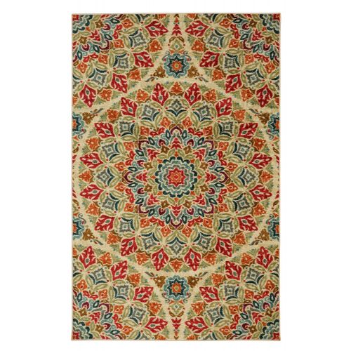  Mohawk Home Strata Jerada Floral Sphere Printed Area Rug, 5x8, Multicolor