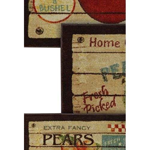  Mohawk Home New Wave Fruit Crate Printed Rug, Set, Multi