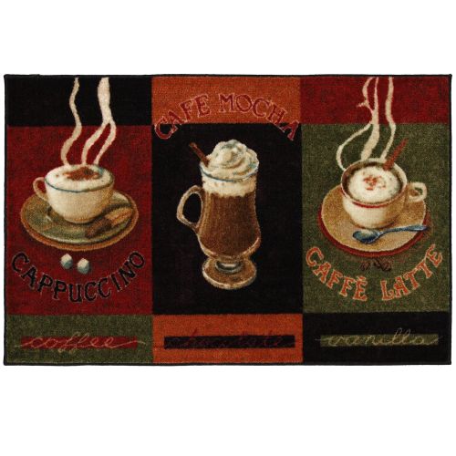  Mohawk Home New Wave Caffe Latte Primary Printed Rug, Set, Brown