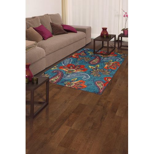  Mohawk Home New Wave Whinston Paisley Floral Contemporary Area Rug, 5x8, Multicolor