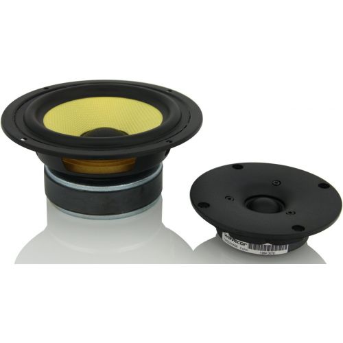  [아마존베스트]-Service-Informationen mohr 1 pair of shelf speakers KL20 compact speakers, black, wavecor tweeter, woofer membrane made of polyamide, shelf boxes, compact boxes