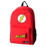 Mokago The Flashs Logo Backpack Durable Cosplay Red Backpacks (RED)