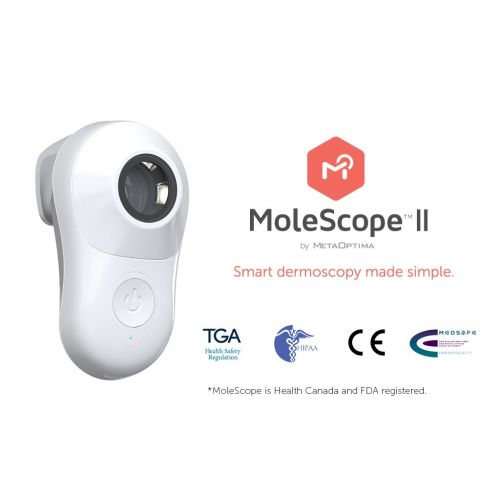  MoleScope II (Professionals) - Smartphone Attachable Dermoscope for iPhone 7+