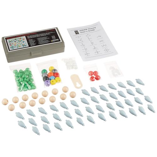  Molecular Models Company Molecular Models 130 Piece Advanced VSEPR Molecule Theory Kit