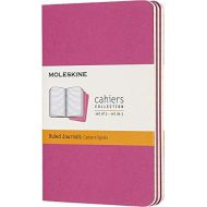 [아마존 핫딜]  [아마존핫딜]Moleskine Cahier Journal (3er Set Notizbuecher mit karierten Seiten, Kartoneinband und Baumwollstickerei, Pocket 9 x 14 cm, 64 Seiten) Kinetisches Pink