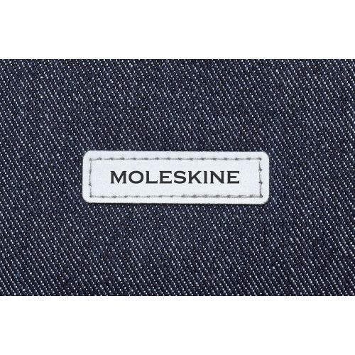  Moleskine Nomad Backpack, Prussian Denim, Medium - For Work, School, Travel & Everyday Use, Space for Devices, Tablet, Laptop, & Chargers, Planner or Organizer, Padded Adjustable S