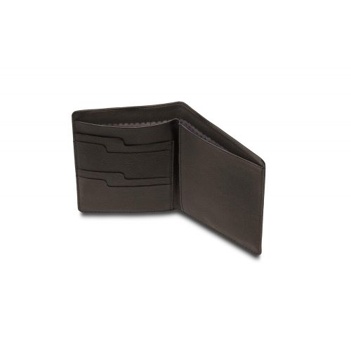  Moleskine Lineage Leather Passport Wallet, Woodnote Brown