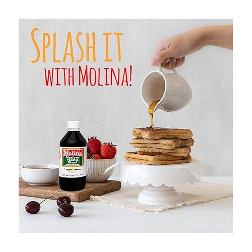  Molina Mexican Vanilla Blend Extract - Original, 8.3 Fl Oz