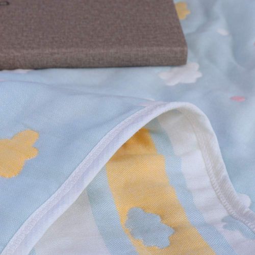  Oversized Muslin Toddler Blanket Hypoallergenic Organic Cotton Bed Blanket Lightweight Breathable Muslin Baby Quilt Soft Blanket for Crib and Stroller 47”x 59”Multicolored by Moms