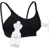 [아마존베스트]Hands Free Pumping Bra, Momcozy Adjustable Breast-Pumps Holding and Nursing Bra, Suitable for Breastfeeding-Pumps by Lansinoh, Philips Avent, Spectra, Evenflo and More (Medium)