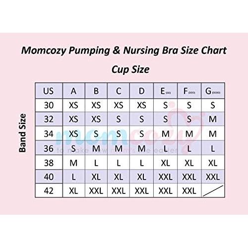  [아마존베스트]Hands Free Pumping Bra, Momcozy Adjustable Breast-Pumps Holding and Nursing Bra, Suitable for Breastfeeding-Pumps by Lansinoh, Philips Avent, Spectra, Evenflo and More (Medium)