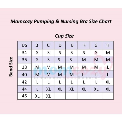  [아마존베스트]Hands Free Pumping Bra, Momcozy Upgraded Bamboo Super Soft/Holding Pumping and Nursing Bra,...