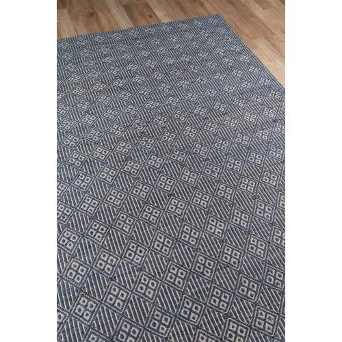  Momeni Rugs BENGABEN-3BLU80A0 Bengal Transitional Geometric Area Rug 80 x 100, Blue