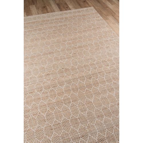  Momeni Rugs BENGABEN-1NAT3656 Bengal Transitional Geometric Area Rug 36 x 56, Natural Brown