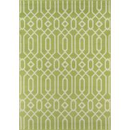 Momeni Rugs BAJA0BAJ-3GRN2346, Baja Collection Contemporary Indoor & Outdoor Area Rug, Easy to Clean, UV protected & Fade Resistant, 23 x 46, Green