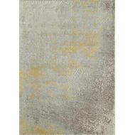 Momeni Rugs LUXE0LX-12GLD2030 Luxe Collection Power-Loomed Contemporary Area Rug, 2 x 3, Gold