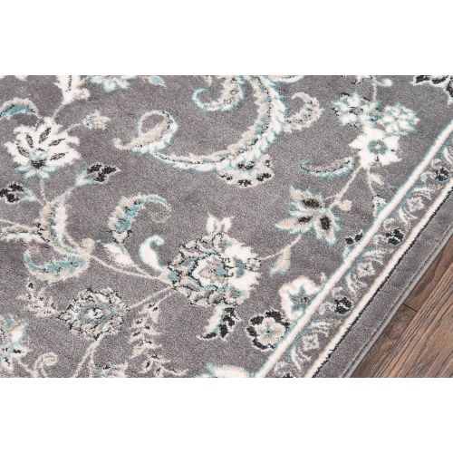  Momeni Rugs Brooklyn Heights Collection Area Rug, 311 x 57, Grey